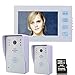 Produktbild 7"2 Kamera Recording Video Door Phone Intercom Doorbell with 8G TF Card Touch Button Remote Unlock Night Vision Security CCTV Camera Home Surveillance