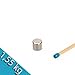 Produktbild 10 x Scheibenmagnet Ø 6,0 x 6,0 mm N48 Nickel - hält 1,55 kg