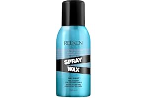 Redken Spray Wax, High-Impact Finishing Aerosol Wax for Body & Dimension, For Men and Women, Hair Spray, Choppy, Satin-Matte Finish, 150 ml