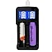 Produktbild bescita 2 Slot USB Ladegerät LCD Display Smart Ladegerät für 26650 22650 20700 21700 18650 Batterie