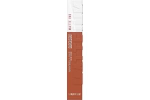 Maybelline New York Tinta Labbra a Lunga Durata, Effetto Matte e Colore Intenso, Tenuta fino a 16 Ore, No Transfer e Senza Sbavature, SuperStay Matte Ink, Tonalità: Amazonian (70), 5 ml