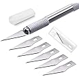 JustLatest Detail Pen Knife With 5 Sharp Blades For DIY, Art & Craft Work (1 Detail Knife + 5 Blades)