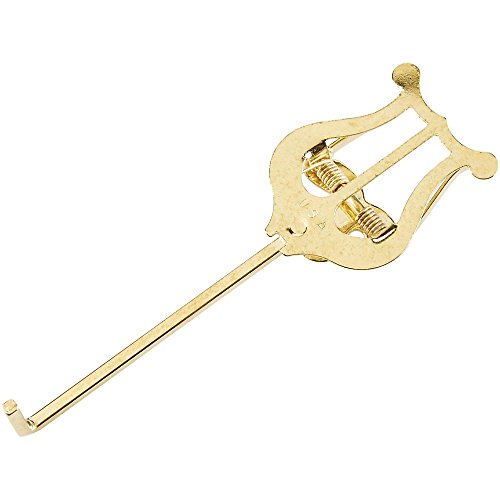 Brass-Fix Uk BENT Lacquered Lyre Music Holder For Cornet,Trumpet,Flugel