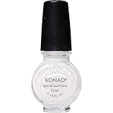 Konad Nail Art Special Stamping Polish White 11 ml
