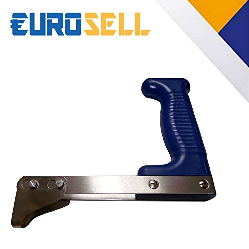 PROFI Edelstahl METZGER FLEISCHER Rippenzieher + 14mm Klinge blau Rippen Zieher - 2