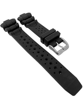 Minott Ersatzband Kunststoff schwarz passend zu Citizen JP1060 AL0050 BJ2040 59-G0243 59-G0242