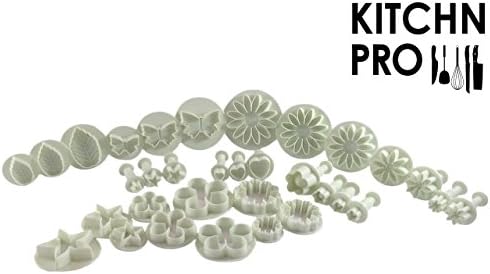 KitchnPro Cake Decration Tool Set Fondant Cake Cutter Sugarcraft Icing Decorating Flower Modelling Tools