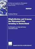 Image de Möglichkeiten und Grenzen des Distressed Debt Investing in Deutschland: Am Beispiel von Unternehmen