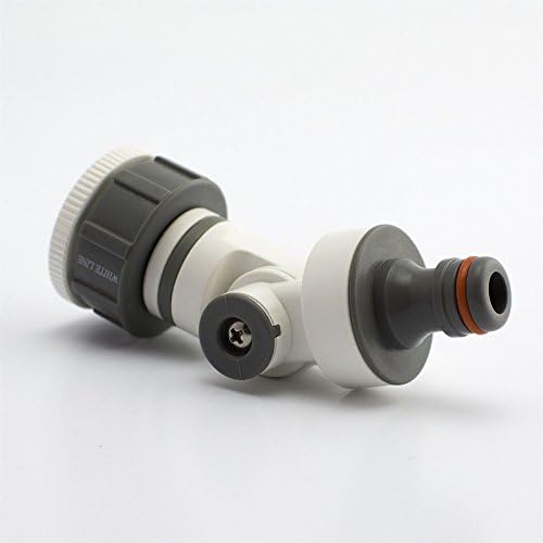 Hozelock Compatible 1">3/4" Flexible Tap Connector-F-Thread-Water Pipe Tube W-L.