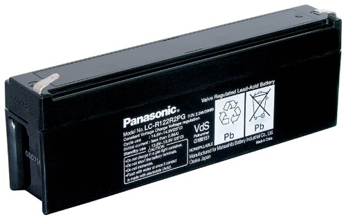 Preisvergleich Produktbild Panasonic LC R122R2PG Blei Akku (187 Faston, 4,8mm)