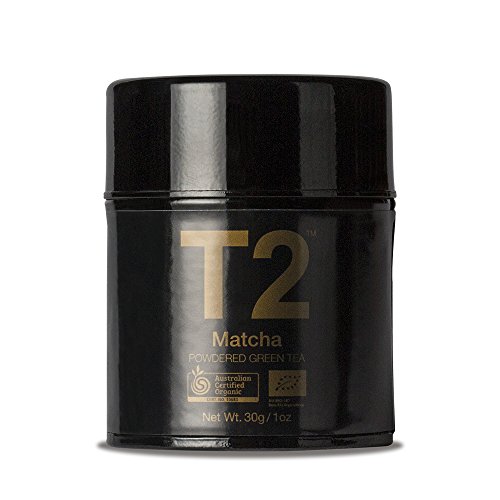 T2 Organic Matcha in Black Tin 30 g Organic Tea