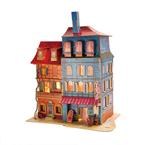 Preisvergleich Produktbild DIY Dreidimensionale Puzzle Handgefertigte Kreative 3D Montiert Beleuchtung Modell Kinder Pädagogisches Spielzeug