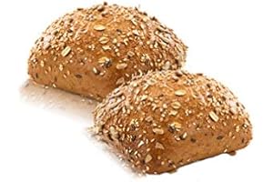 Vestakorn mini-pains d'épeautre, 5x Party-Dinkelbrötchen - mini pains allemands frais - farine d'épeautre complète et raffiné au miel, 5 pièces