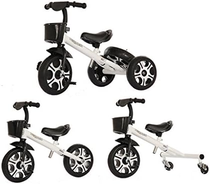 Children's Bicycle Tire Tricycle Baby Bicycle (Upgrade Mickey Wheel) ( Color : White )