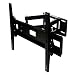 Produktbild QMKJ 37"to 65" Double Arms Bearing Capacity TV Wall Mount Bracket Adjustable Swing Frame Universal LCD TV Wandhalsbetet Super Strong 45kg Gewichtskapazität