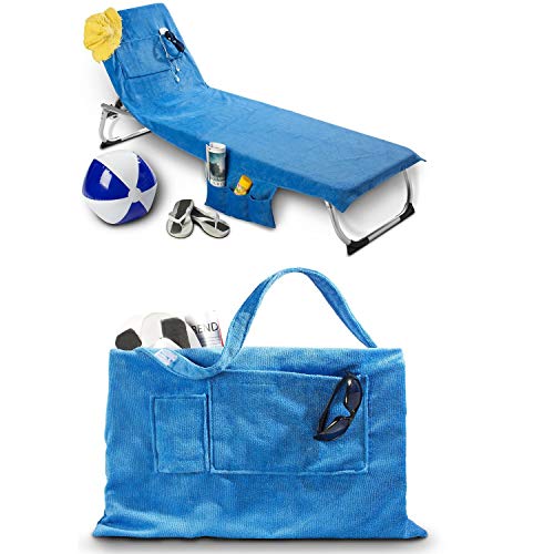 Preisvergleich Produktbild Beachbag Strandtasche oder Strandtuch Original! Blau
