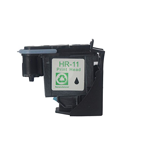 Caidi 1x Schwarz HP11 Compatible Druckkopf für HP 11 C4810A C4811A C4812A C4813A Druckkopf für den Einsatz mit HP Business Inkjet 2200, 2250, 2280, 2600, 2800 HP Designjet 110nr, Designjet 10ps, 20ps, 50ps, 500 800 Drucker