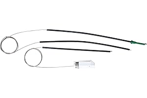 Bossmobil compatible con CLS (C219), Delantero derecho o izquierdo, kit de reparación de elevalunas eléctricos