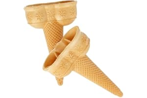 PATISDECOR Cornets à glace en azyme aux édulcorants - 2 boules (x 18)