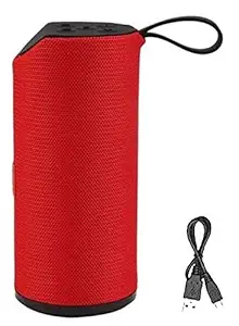 Shengshou TG113 Portable & Waterproof Wireless Bluetooth Speaker Playing with Mobile Tablet Laptop AUX Memory Card Pen Drive FM (Red)