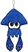 Price comparison product image Little Buddy Splatoon 2 Neon Dark Blue Inkling Squid 9" Stuffed Plush