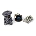 Generic 3pcs Miniature Dollhouse Bonsai Craft Garden Landscape DIY tortoise Decor RS.140.00