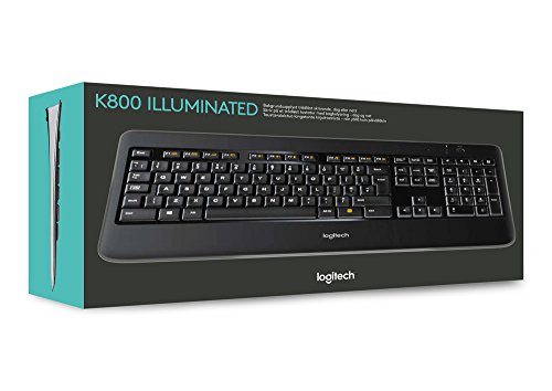 Logitech Wireless Illuminated Keyboard K800, (AZERTY, französisches Tastaturlayout) - 6