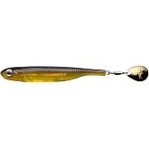 Fish Arrow Flash-J Spin SW 4" (3 adet/paket) #103 Purple Weenie/Silver Olta
