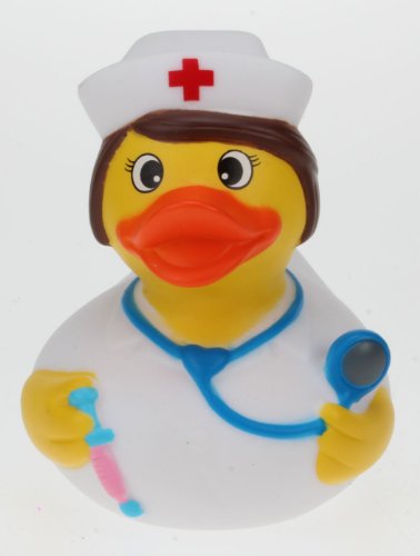 Gummiente LiLaLu - Krankenschwester Ente