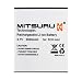 Produktbild Mitsuru® 3500mAh Power Ersatz Akku Batterie für Samsung Galaxy S3 III Mini i8190 ersetzt EB-F1M7FLU - mit Akkufachdeckel in Farbe Schwarz