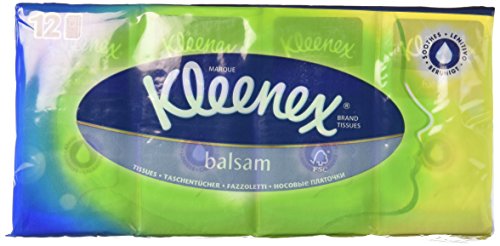 Kleenex Balsam Tissues 12 Packs of 9 Tissues