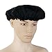 Generic 100% Pure Silk Soft Sleep Cap Bonnet Night Cap f/ Hair Care Black