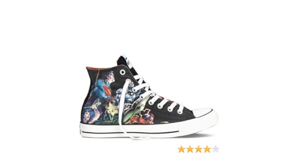 converse chuck taylor all star hi dc comics justice league sneaker