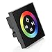 Produktbild Sienoc LED Einbaucotroller RGB Controller Steuergerät mit Farbrad Touch-Funk. DC 12V-24V 12A für LED RGB Strip