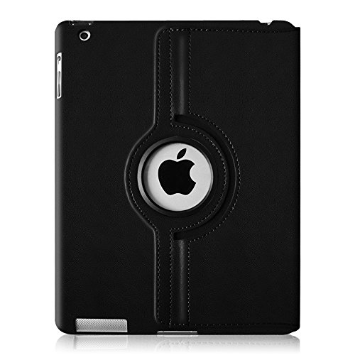 Fintie iPad 2/iPad 3/iPad 4 Hülle – 360 Grad rotierende Schutzhülle mit Standfunktion Smart Cover Case Tasche Etui mit Auto Schlaf / Wach Funktion für Apple iPad 2,iPad 3 & iPad 4th Generation mit Retina Display – Dont Touch - 8