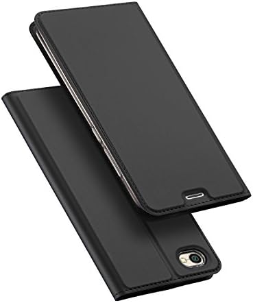 Xiaomi Redmi Note 5A Case, DUX DUCIS Ultra Slim Layered Dandy,Kickstand,Magnetic Closure,TPU bumper,Full Body Protection for Xiaomi Redmi Note 5A (Gray)