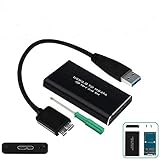 Multibao mSATA to USB 3.0 Hard Disk Drive Enclosure Adapter Box Case Cable Aluminum Superspeed 5Gbps Support 30x50mm Compatib
