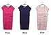 Sweet Mommy Random Tiered Maternity and Nursing Dress SO1233 NV L(12-14)