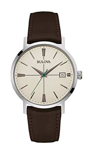 Bulova Herren-Armbanduhr Aerojet Analog Quarz Leder 96B242 Bulova Herren-Armbanduhr Aerojet Analog Quarz Leder 96B242