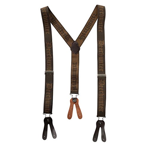 Preisvergleich Produktbild Deerhunter 8030 Hosenträger für Knöpfe, 376 Art Green