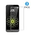 Produktbild LG G5 Panzerglas Schutzfolie, [3 Stück] WEOFUN Gehärtetem Glas Schutzfolie Hartglas Schutzglas für LG G5 [0.33mm, 9H, Ultra-klar]