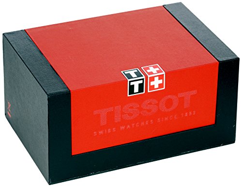 Tissot Men's T-One 38.5mm Steel Bracelet & Case Automatic Black Dial Analog Watch T038.430.11.057.00