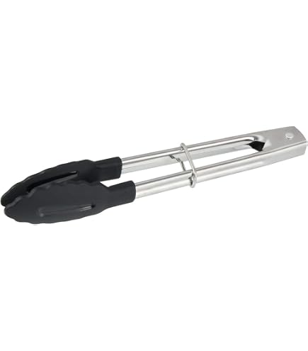 Pince De Service HENDI 250mm - Acier Inoxydable - Couleurs HACCP - Cuisine, Barbecue - Poignée Ergonomique