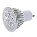 Produktbild SODIAL (R) 4 Stueck Birne LED GU10 Scheinwerfer 220V 4W Fokus Licht - Warm Weiss