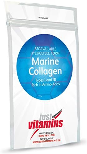Just Vitamins Marine Collagen 400mg 180 Capsules