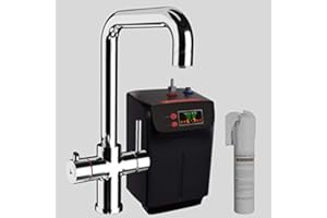 THE HOME STORE Kitchen Sink Instant Boiling Hot Water Tap with Filter Chrome