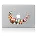 Produktbild Macbook Haut Aufkleber, Morbuy Abnehmbare Weihnachten Kunst Kreative Anti-Kratzer Beschichtung Haut Vinyl Schutzaufkleber MacBook Pro/Air 13" Zoll (Weihnachtskugeln3)