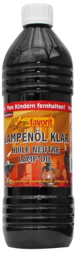 favorit 2020 Lampenöl klar, 1 Liter Flasche