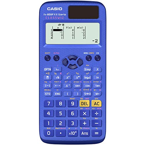 Casio FX85SP X IICalculadora Científica, Recomendada para el Curriculum Español y Portugués, 293 funciones, solar, A