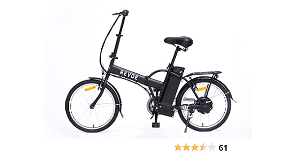 REVOE Fly, Bicicletta Elettrica Pieghevole 20' Misto Adulto, Nero :  Amazon.it: Sport e tempo libero